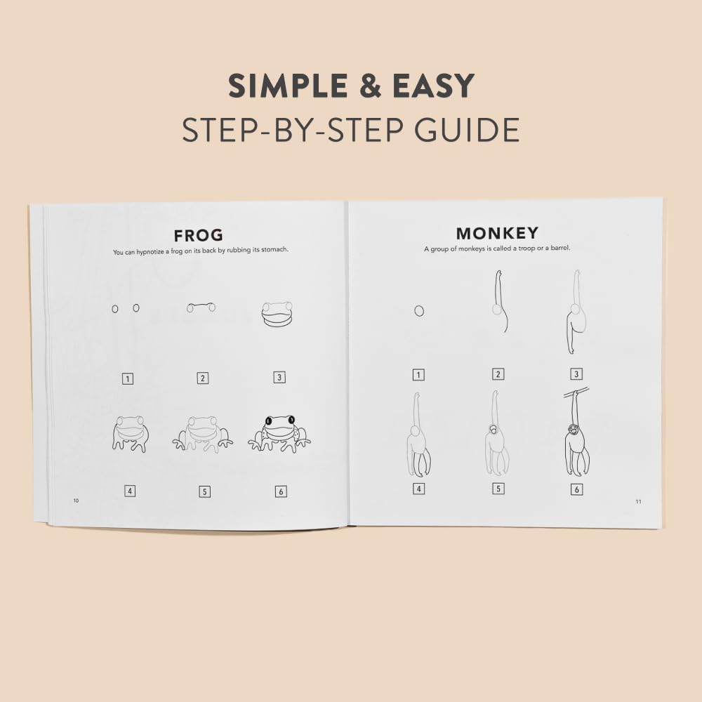 All the Animals: How to Draw Books for Kids