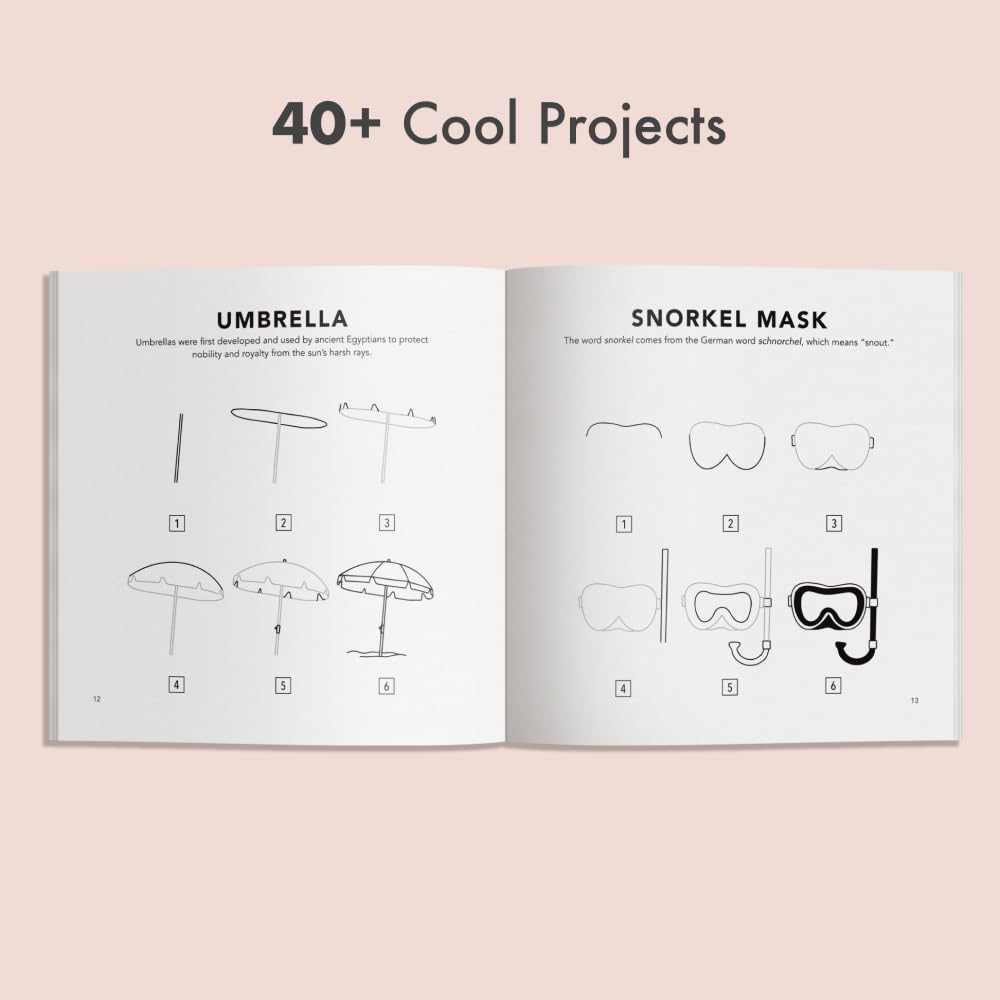 Summer Things: How to Draw Books for Kids featuring Beach Fun, Summer Camp, Picnics, and More