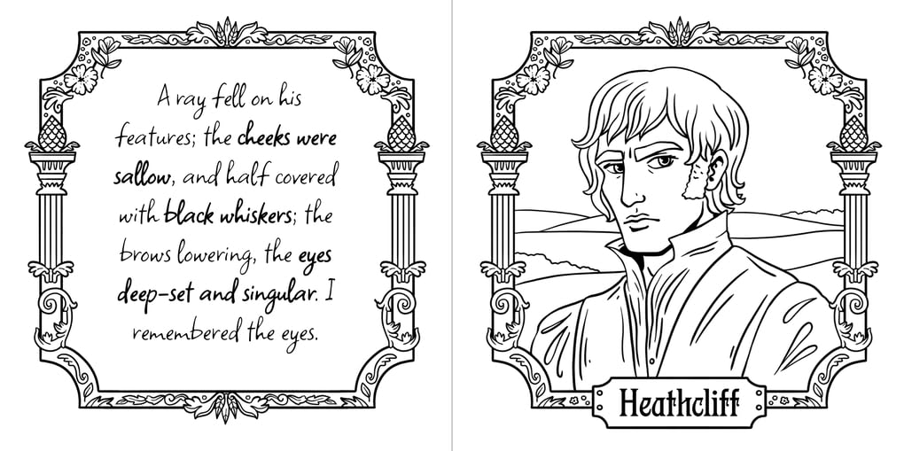 Wuthering Heights Colouring Book