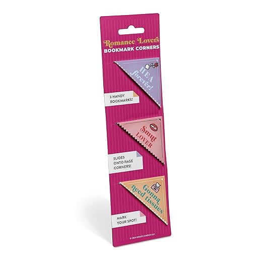 Knock Knock Romance Lovers Bookmark Corners