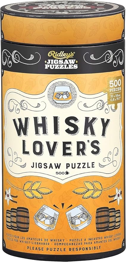 Whisky Lover’s 500 Piece Jigsaw Puzzle