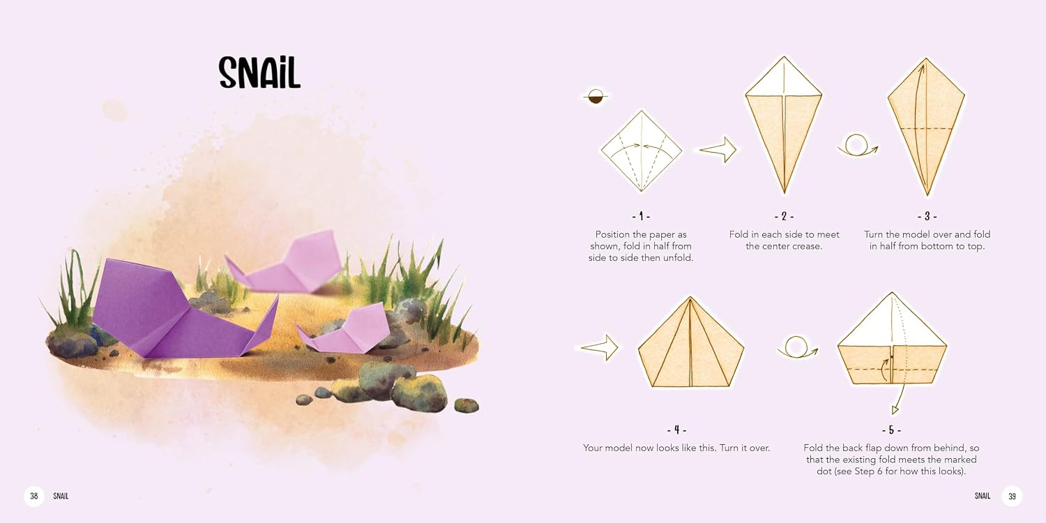 Easy Origami Animals: 400 pages ready to fold with 10 step-by-step tutorials