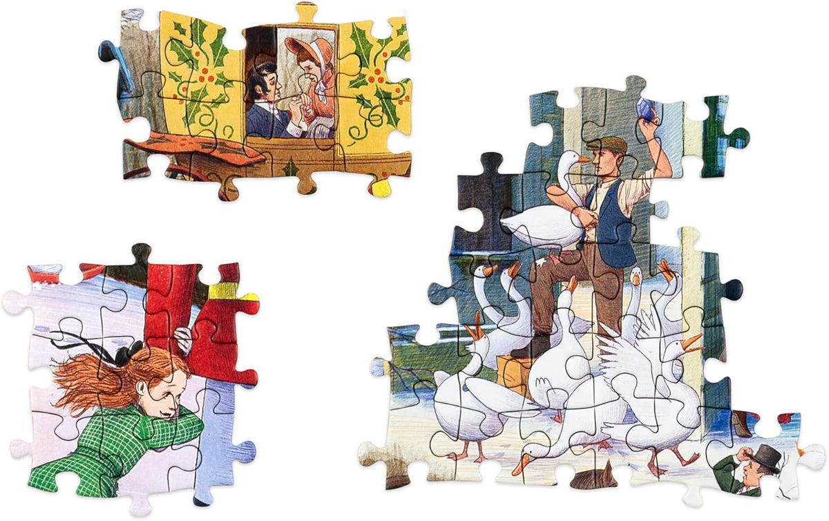 A Book Lover's Christmas 1000 Piece Puzzle: A 1000-Piece Jigsaw Puzzle