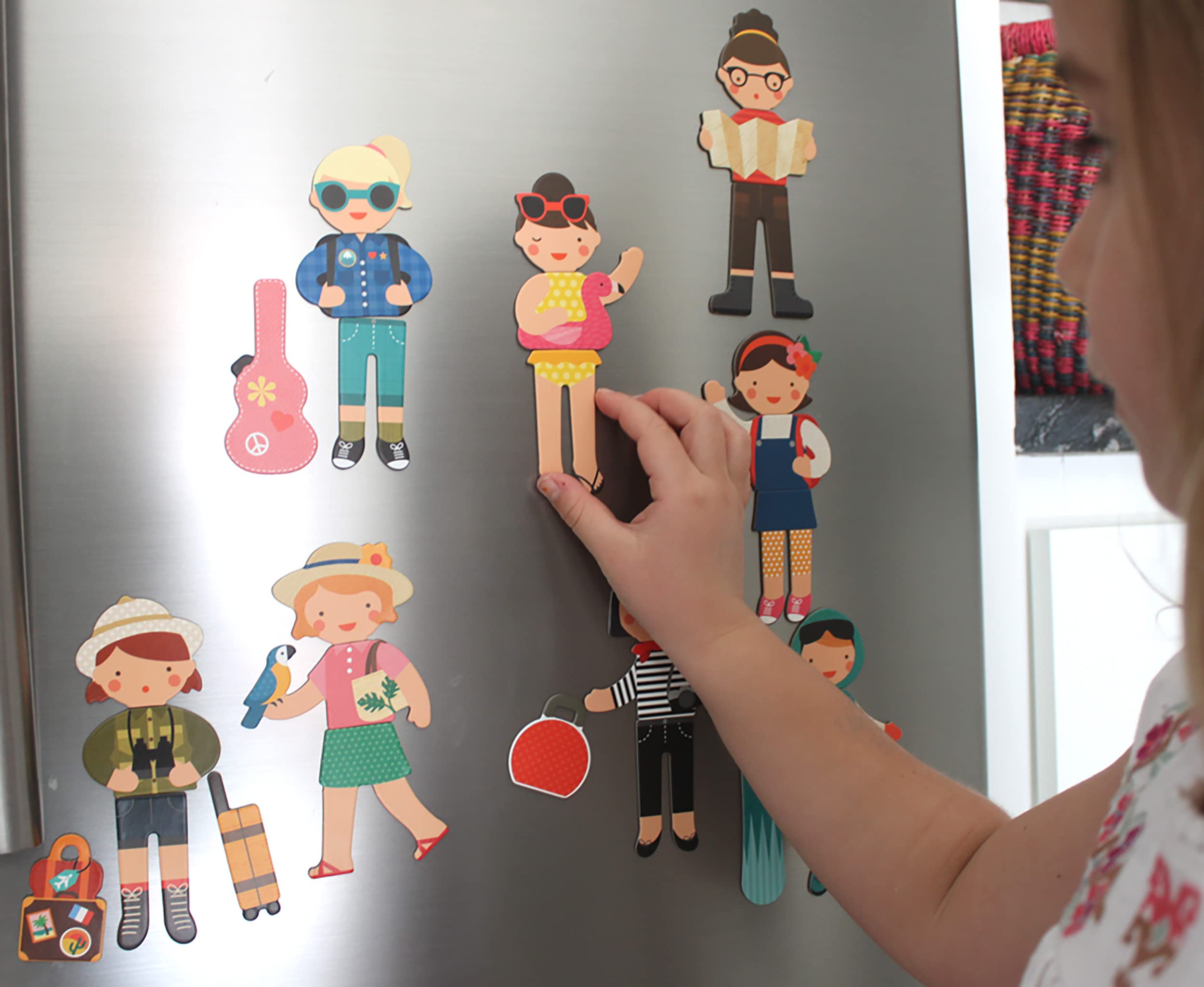Little Travelers On-The-Go Magnetic Play Set