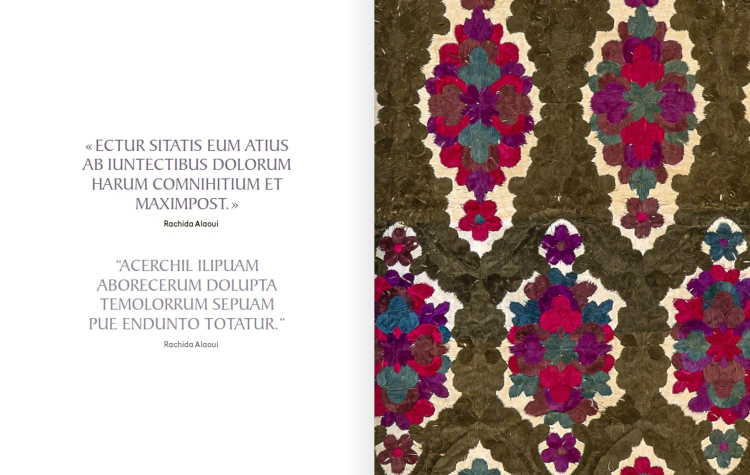 A Moroccan Passion: Moroccan Embroidery, Caftans, Belts from the Sefrioui Family Collection