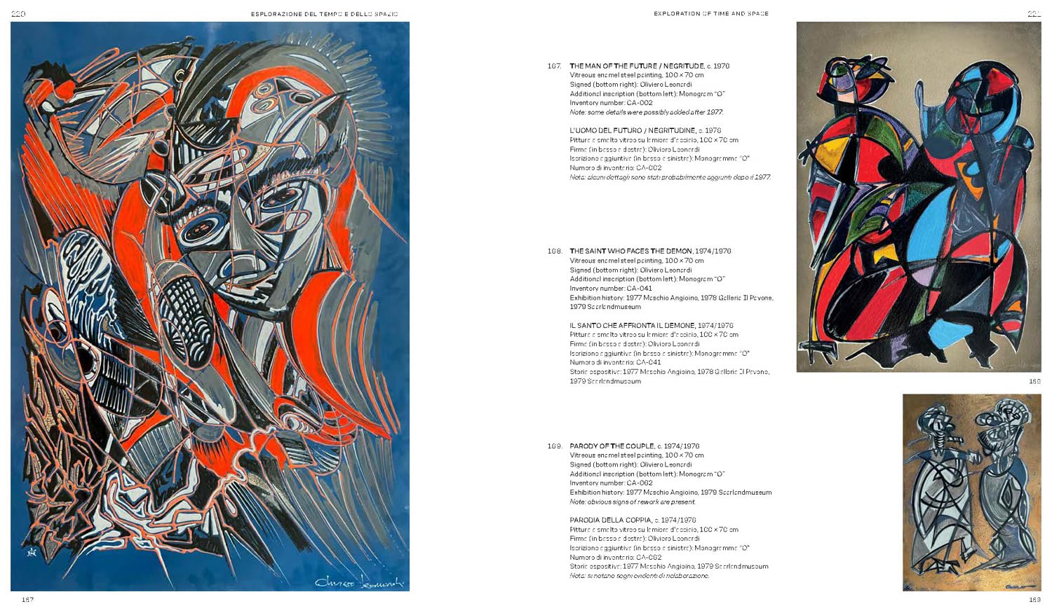 Oliviero Leonardi: Vitreous Enamel Paintings