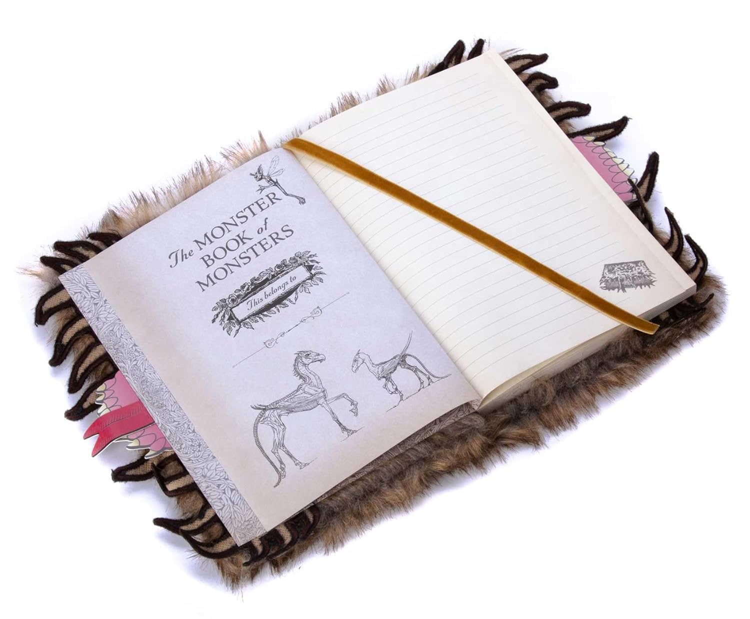 Harry Potter: Monster Book of Monsters Plush Journal