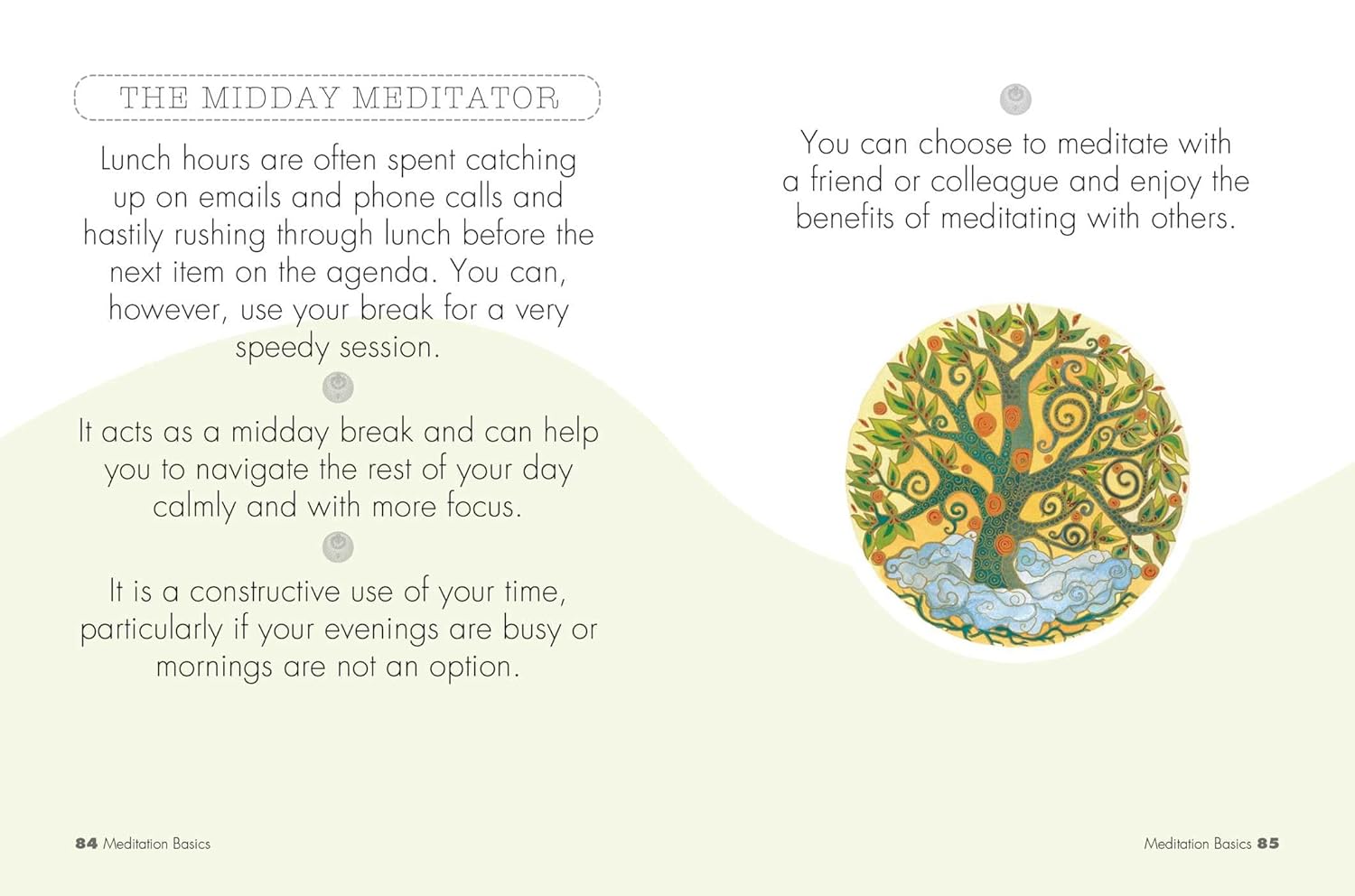 The Little Book of Meditation: Easy ways to beat stress, improve well-being, and go with the flow