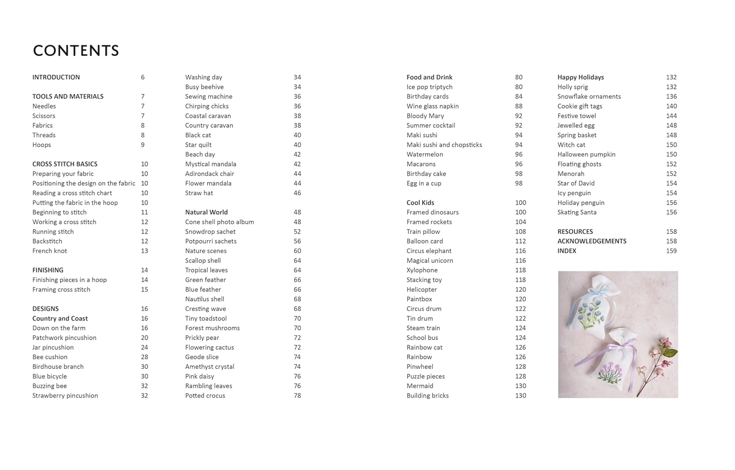 100 Mini Cross Stitch Designs