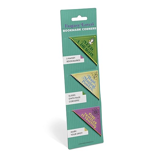 Knock Knock Fantasy Lovers Bookmark Corners