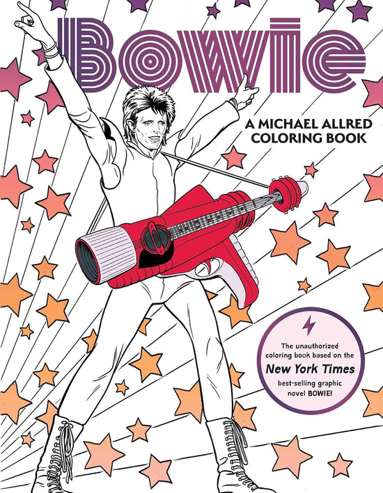 BOWIE: A Michael Allred Coloring Book: The Unauthorized Coloring Book