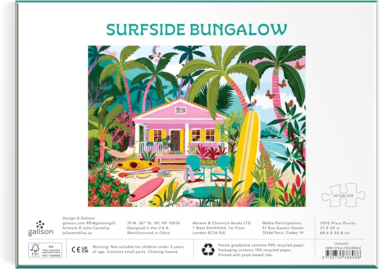 Galison Surfside Bungalow