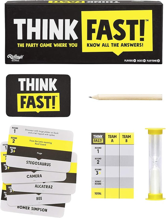 Think Fast Game Board