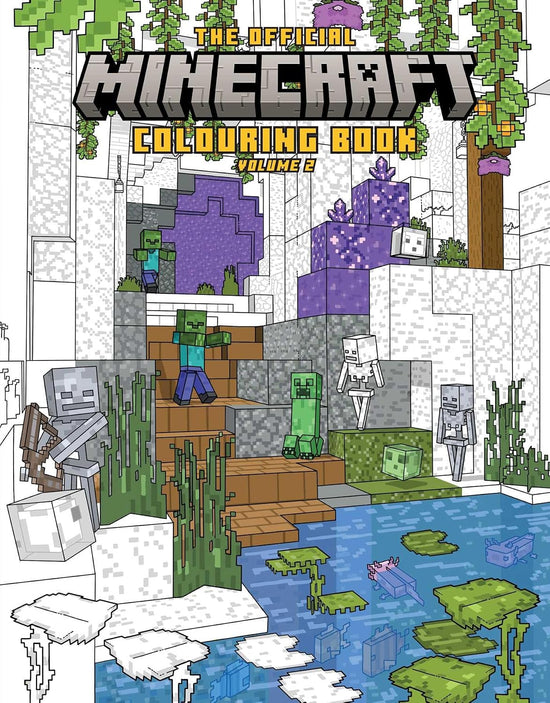 The Official Minecraft Colouring Book, Volume 2
