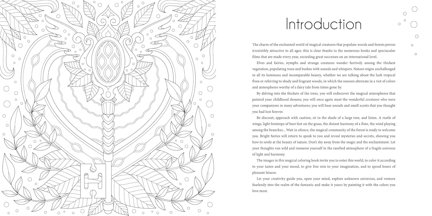Magical Nature: Colouring Book
