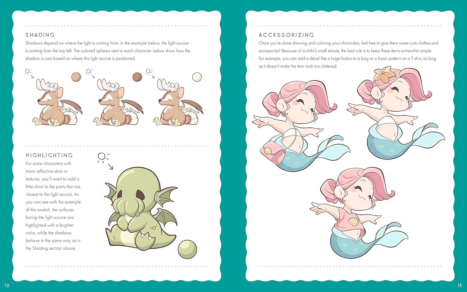 Cute Chibi Mythical Beasts & Magical Monsters: Learn How to Draw Over 60 Enchanting Creatures