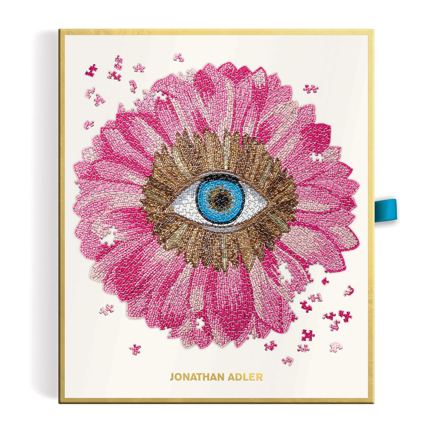 Jonathan Adler Petals 750 Piece Shaped Puzzle