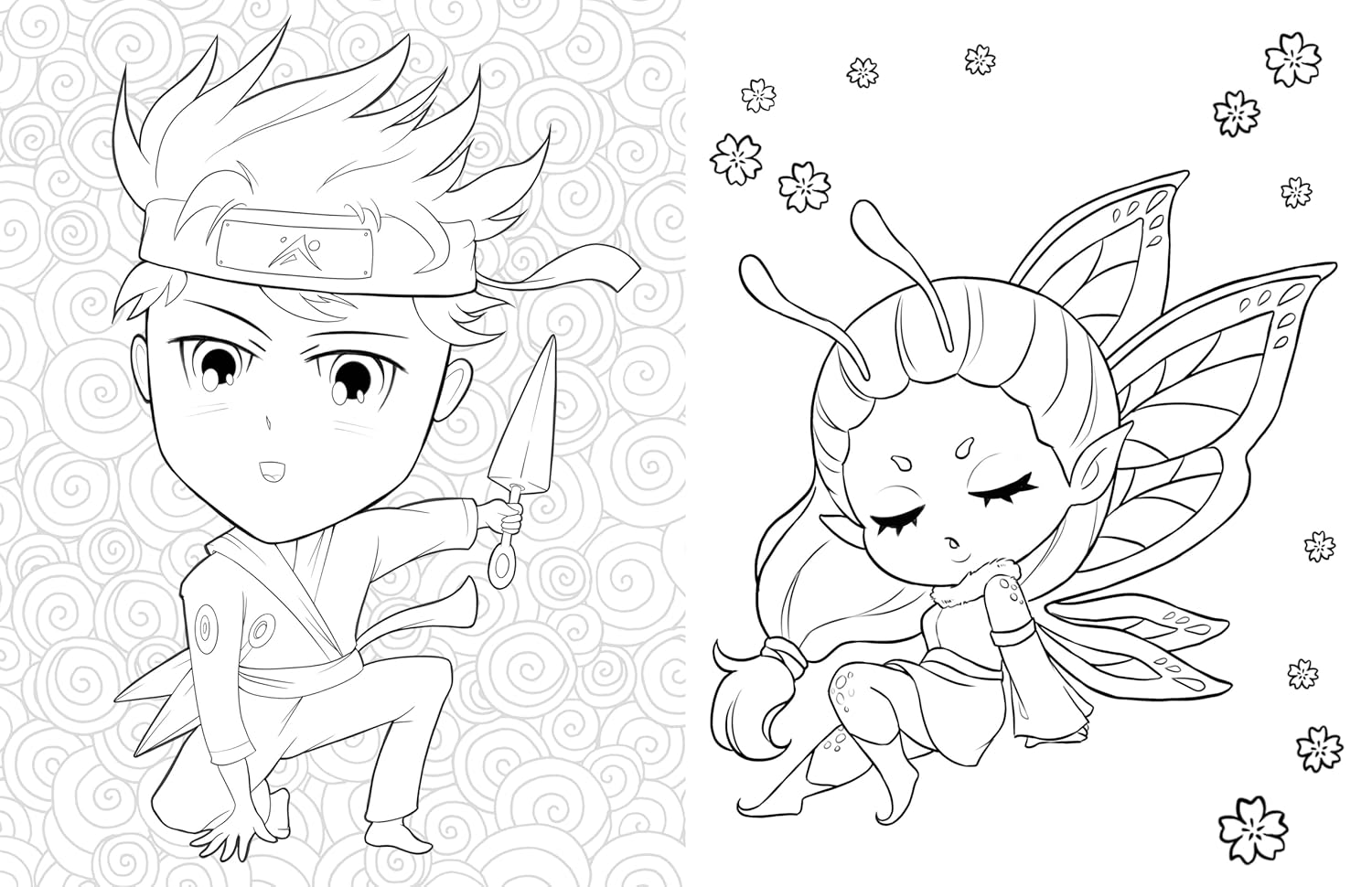 The Big Book of Kawaii Manga World Coloring