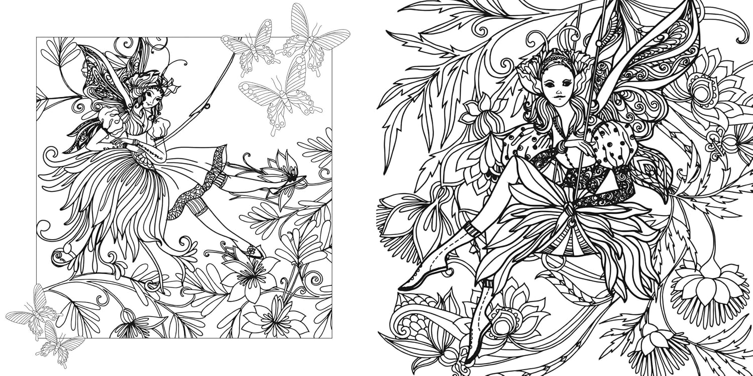 Magical Nature: Colouring Book