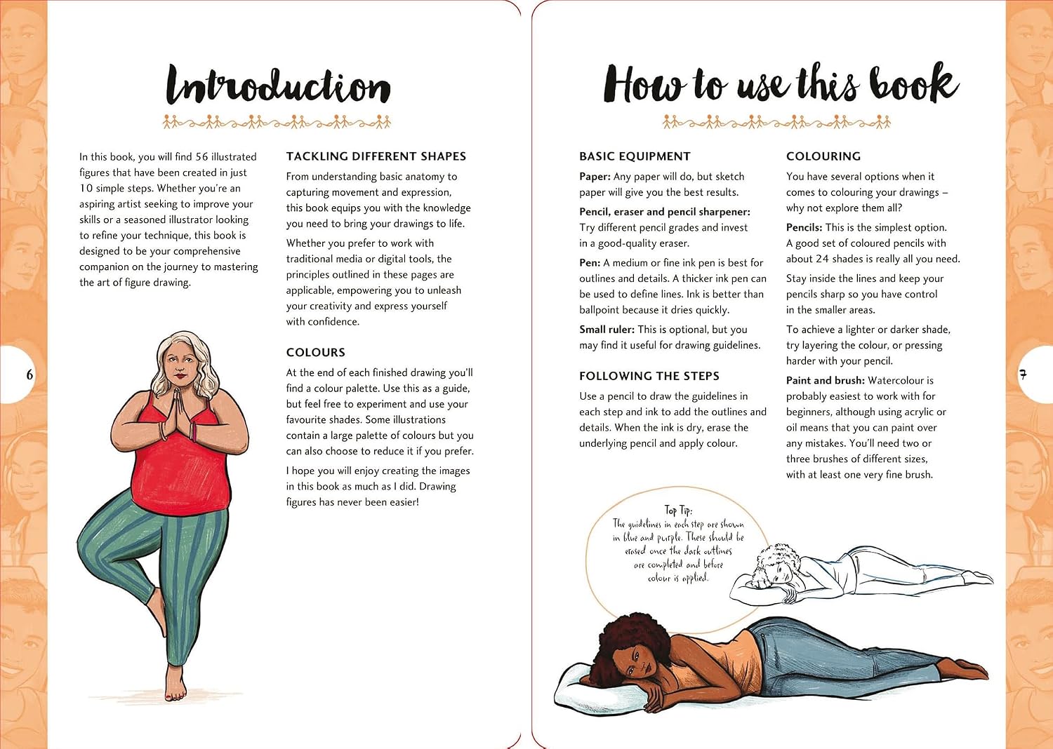 10 Step Drawing: Figures: Draw over 50 poses in 10 easy steps