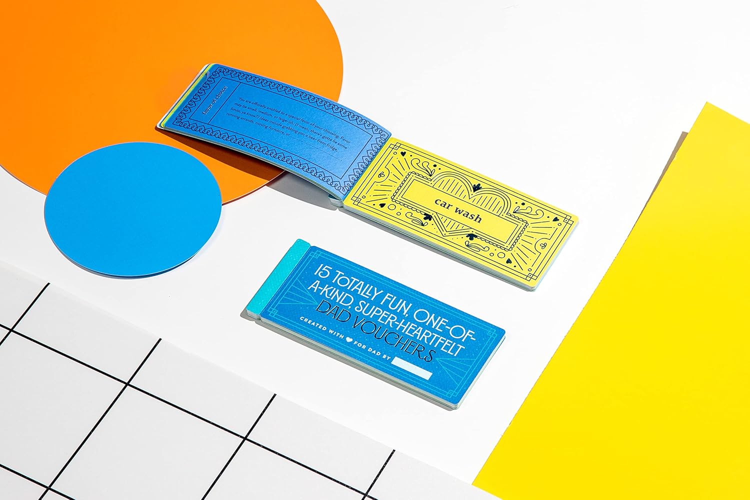 Fill in the Love Dad Vouchers, Booklet of 15 Dad Coupons