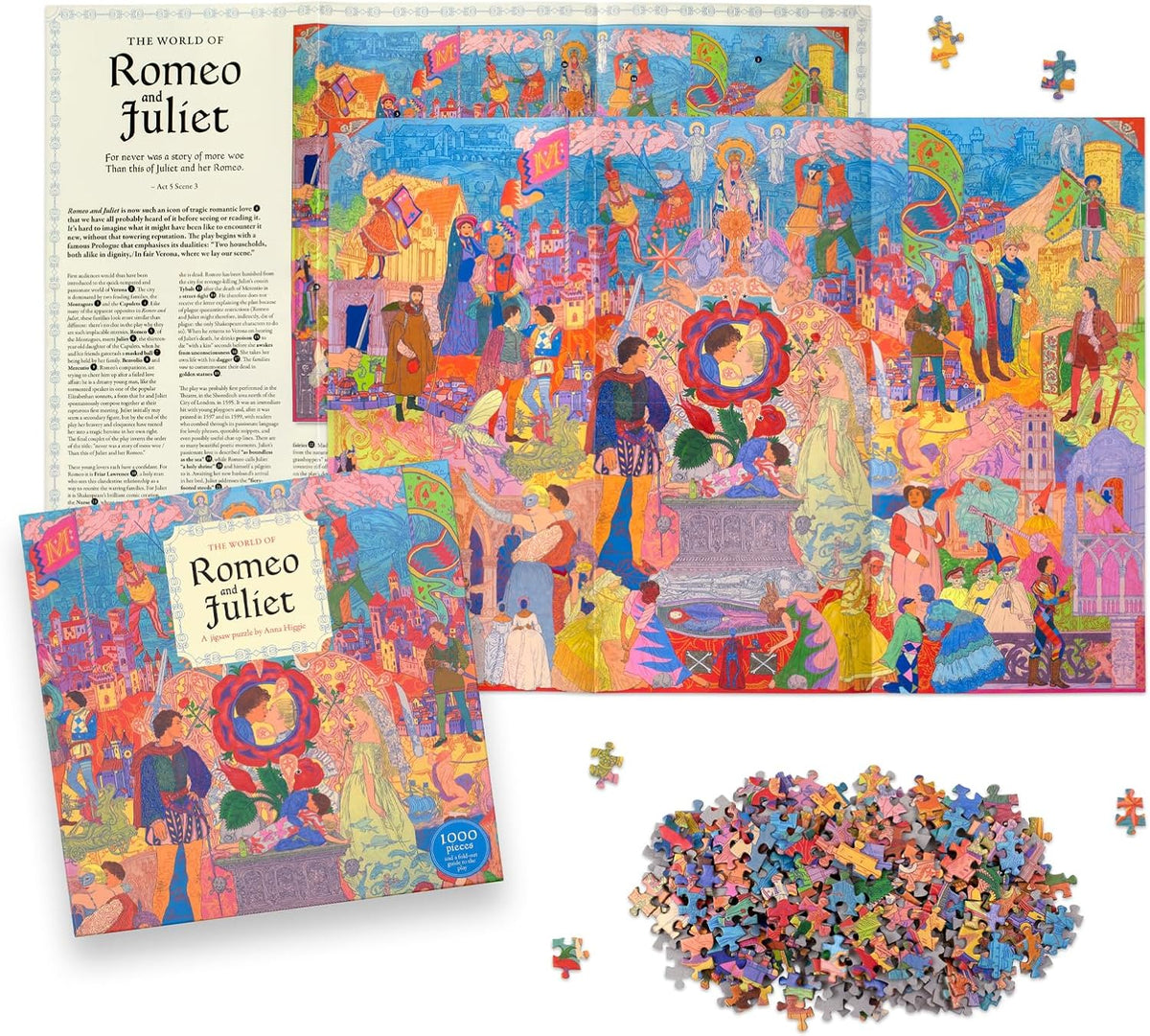 The World of Romeo and Juliet A 1000-piece Shakespearean jigsaw puzzle