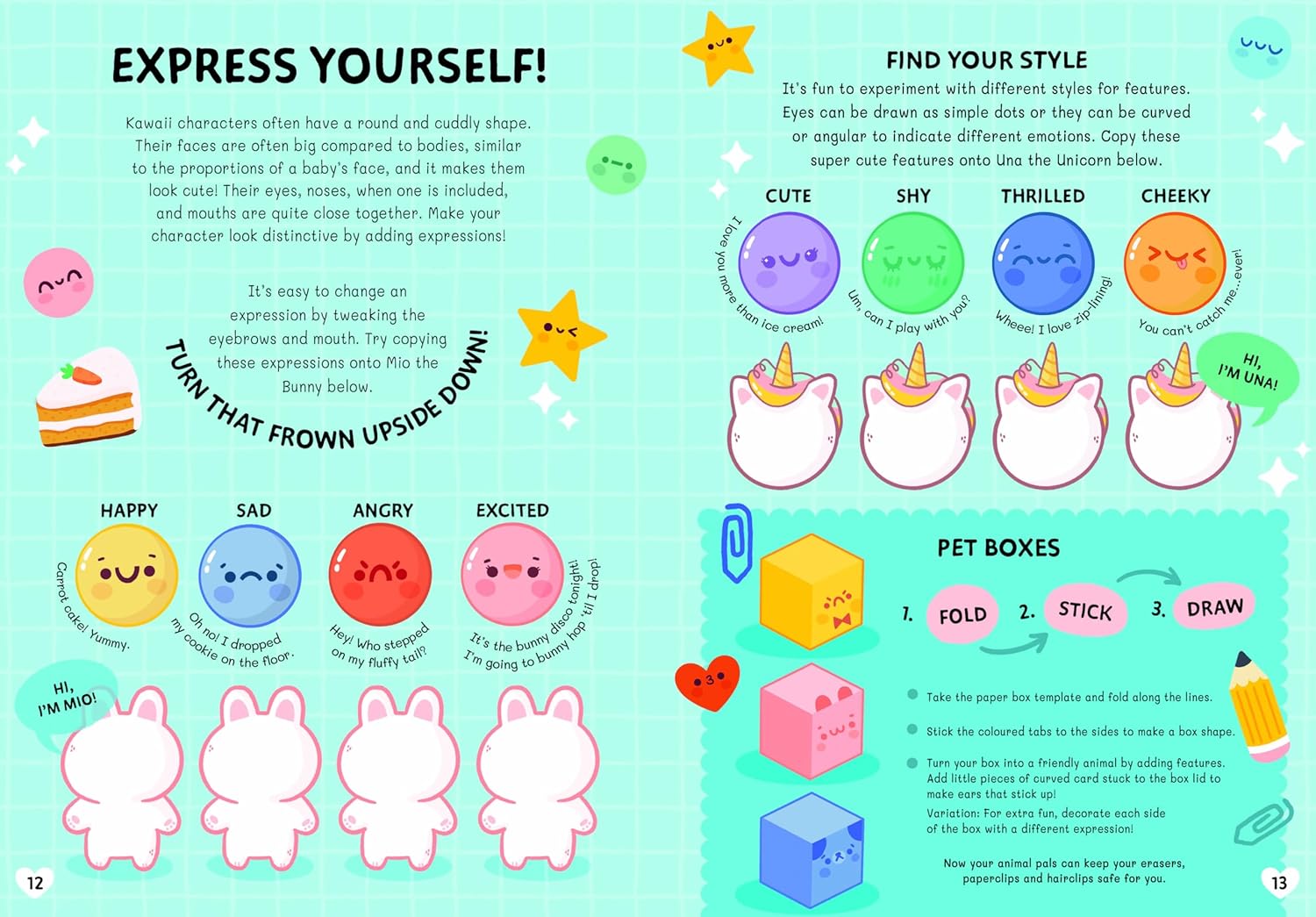 Make Art: Kawaii: 20+ Fun Drawing Activities and Projects