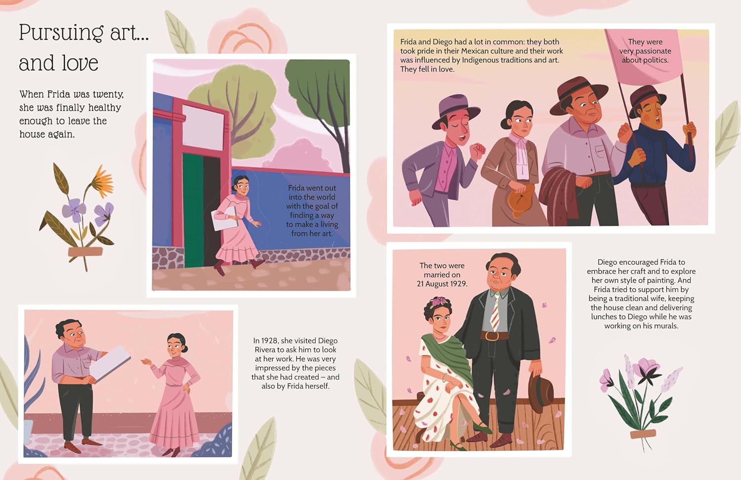 Frida Kahlo: An inspiring sticker story about being true to yourself