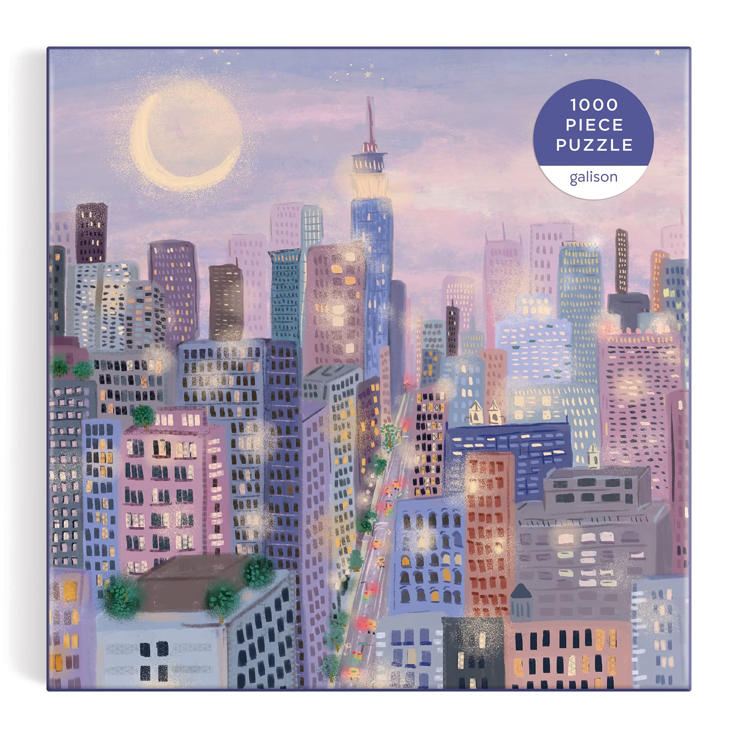 City Lights 1000 Pieces Puzzle