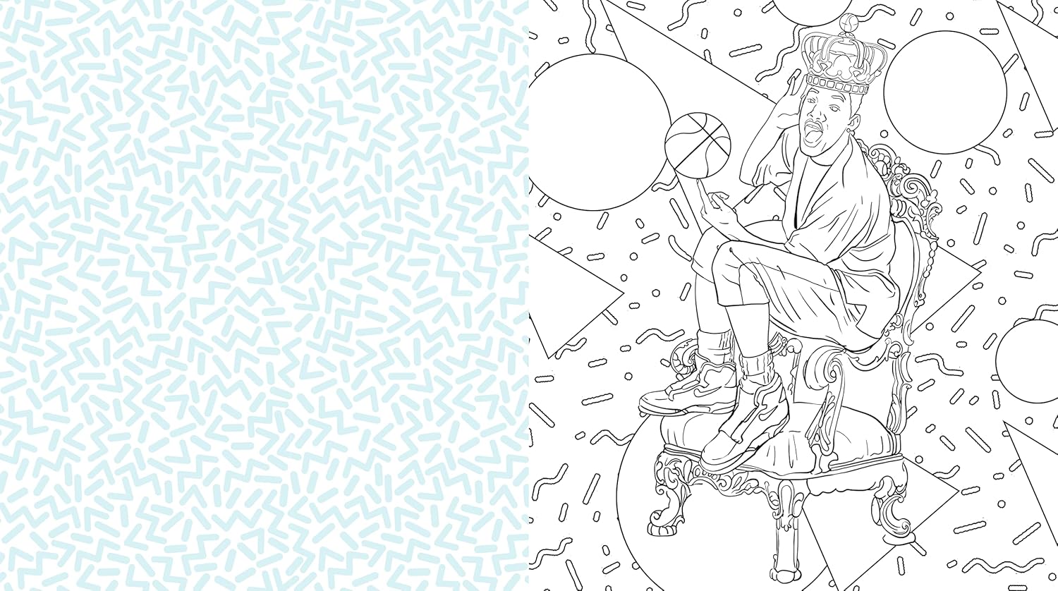 Best of the '90s Coloring Book