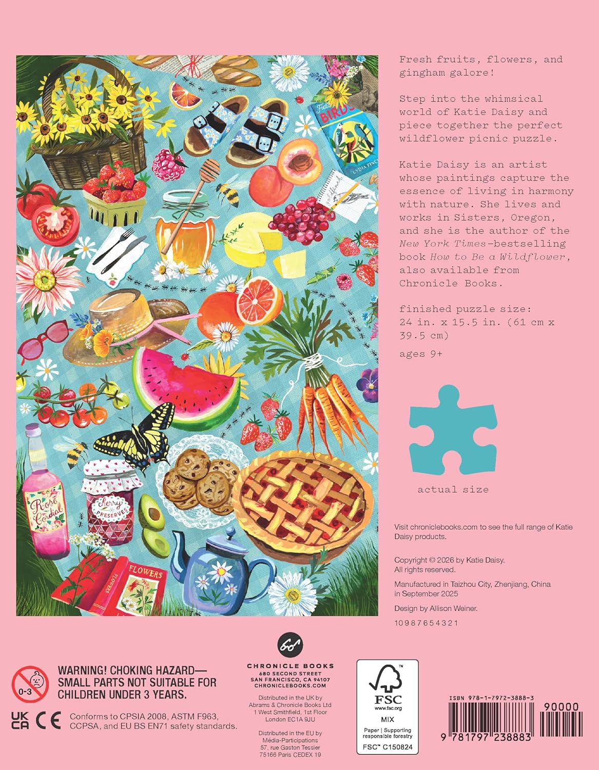 Wildflower Picnic: 500-piece Puzzle