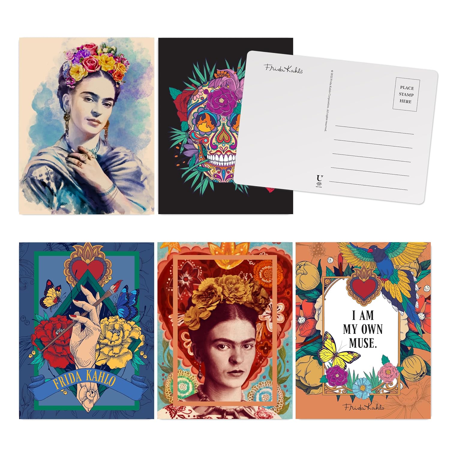 FRIDA: 50 Postcards Inspired by the World and Art of Frida Kahlo