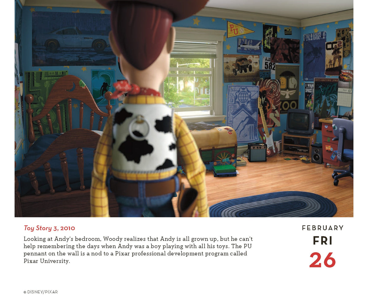 Disney A Year of Animation 2027 Daily Calendar