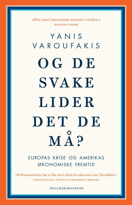 Og de svake lider det de må?