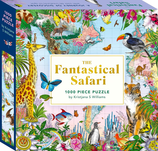 The Fantastical Safari: 1000-piece Jigsaw Puzzle: a Journey of Discovery