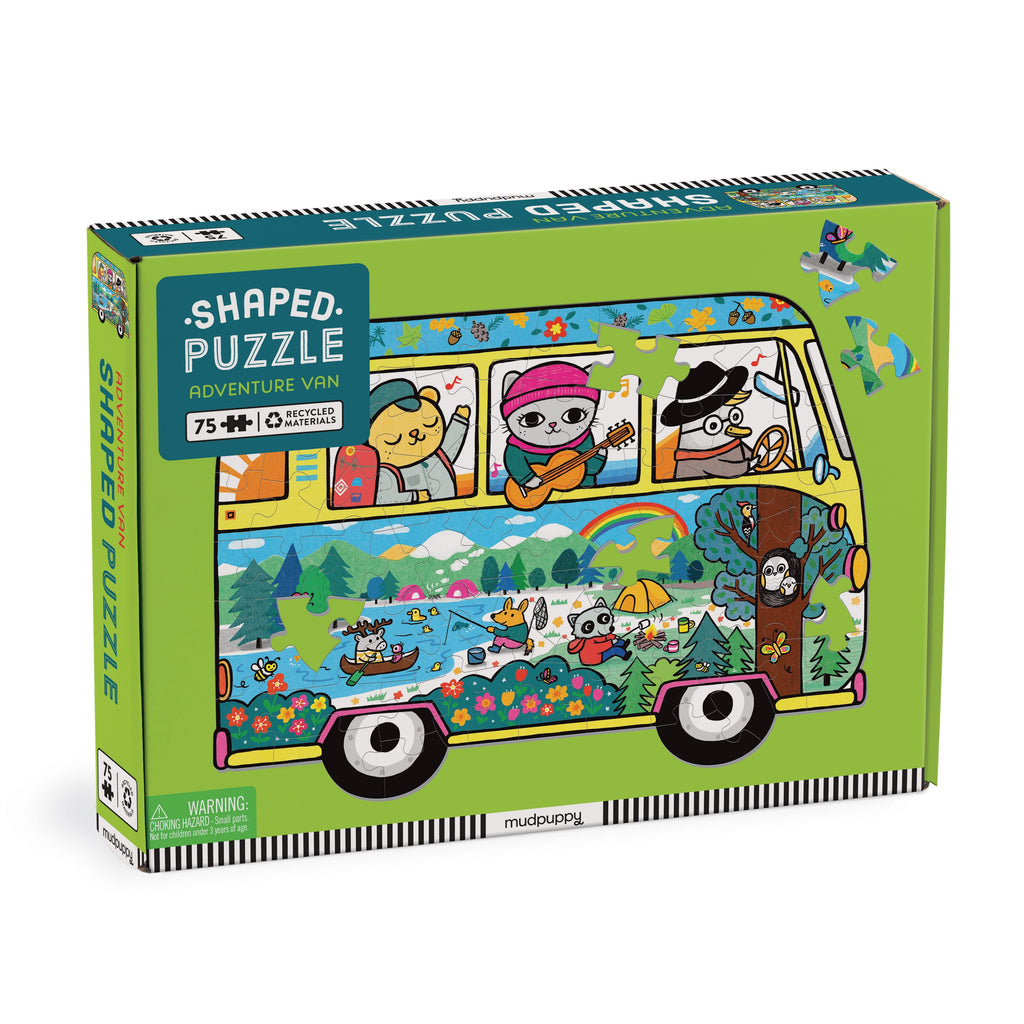 Adventure Van 75 Pc Shaped Puzzle