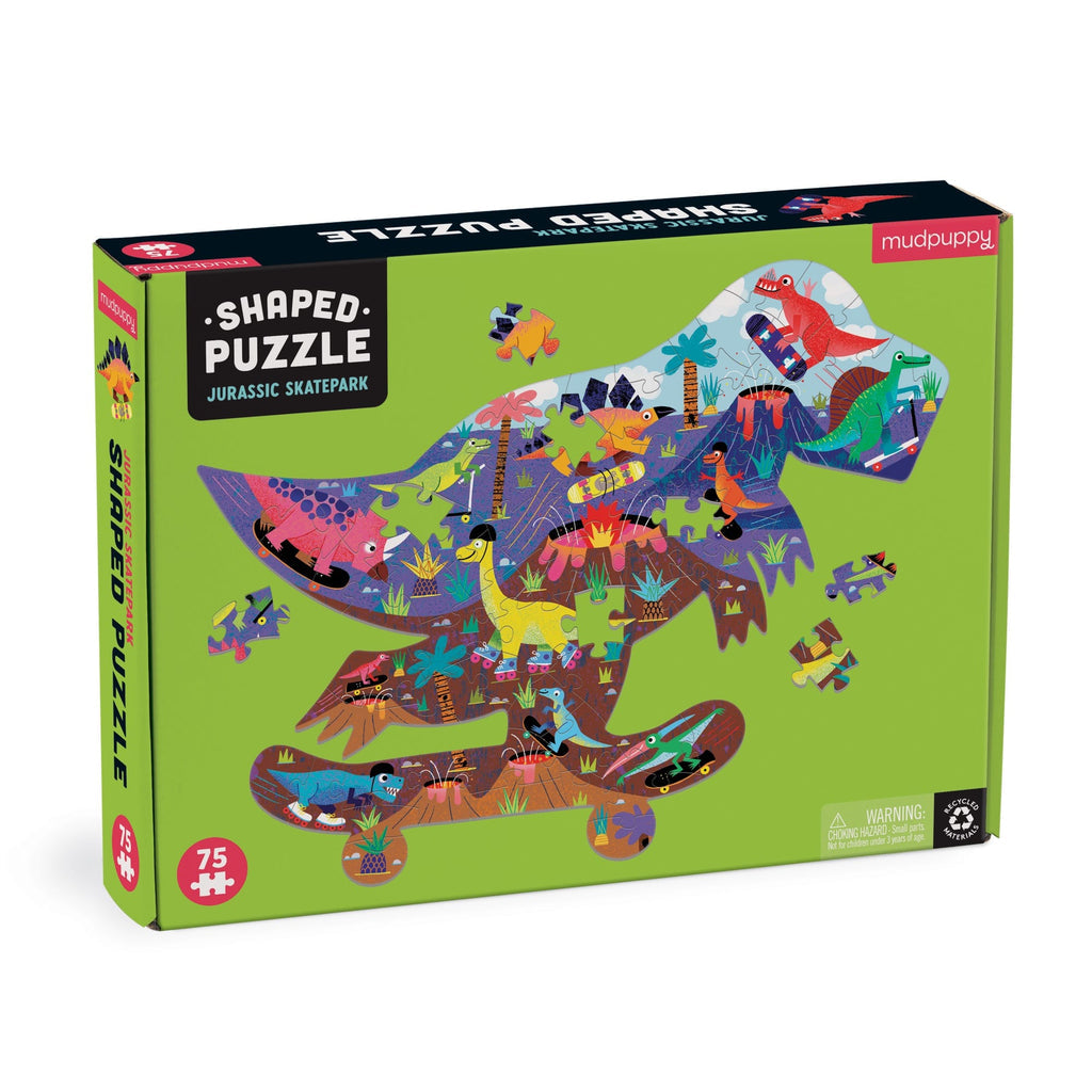 Jurassic Skatepark 75 Piece Shaped