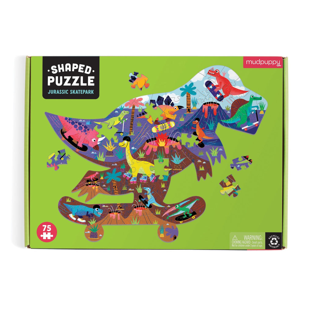 Jurassic Skatepark 75 Piece Shaped