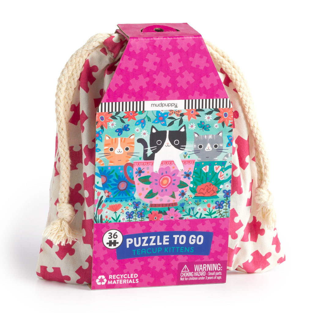 Teacup Kittens 36 Pc Puzzle to Go