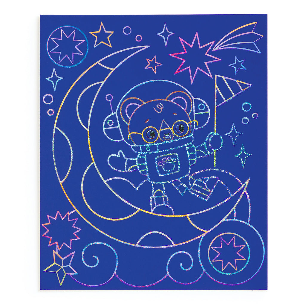 Cosmic Galaxy Scratch Magic