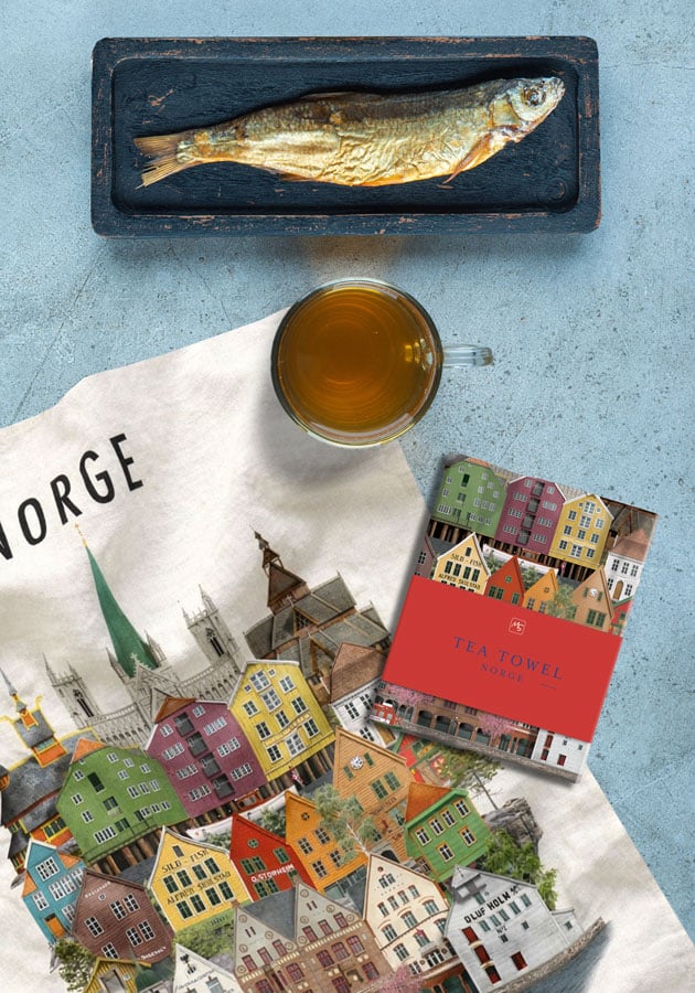 Tea Towel Norge