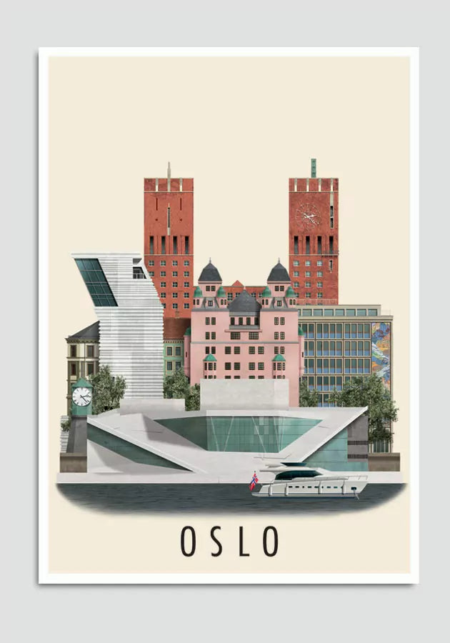Oslo Postcard V (A6)