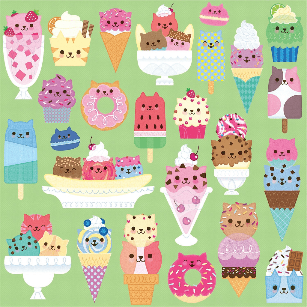 Cat Cafe 500 Piece Family Puzzle