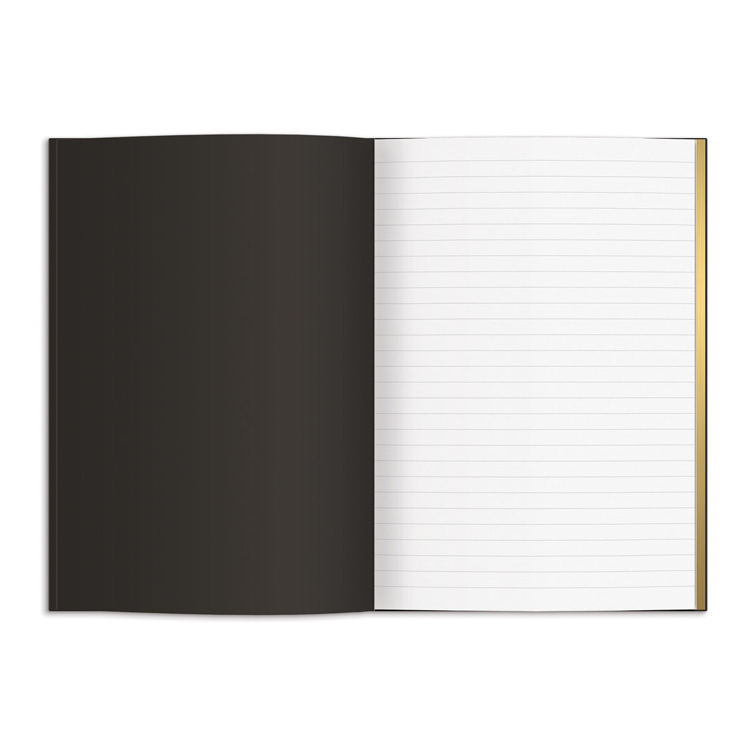 Liberty Black Tudor A5 Embossed Journal