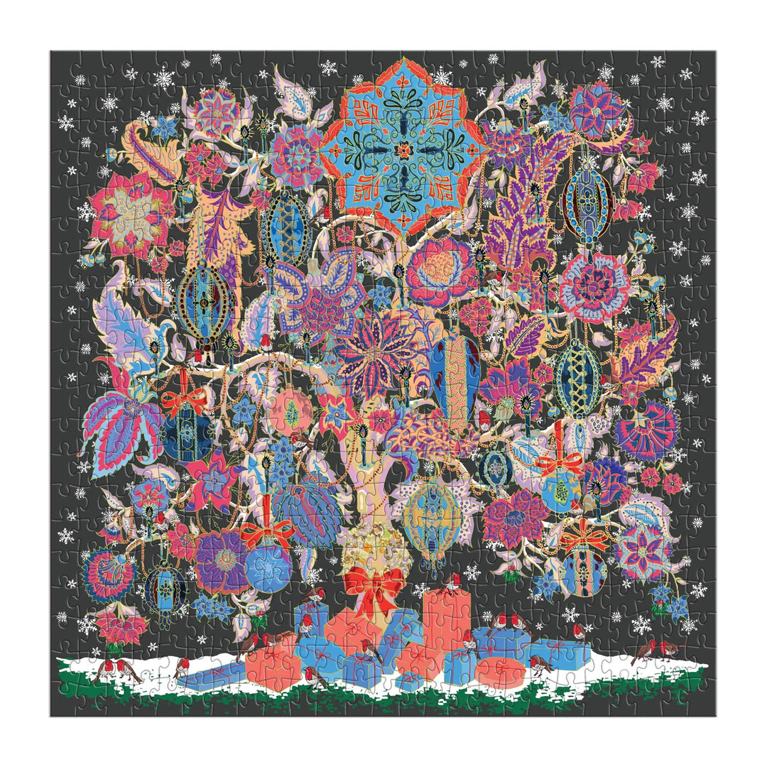Liberty Christmas Tree of Life 500 Piece Foil Puzzle