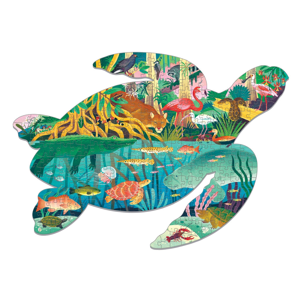 Wetlands 300 Piece Shaped Scene Puzzle