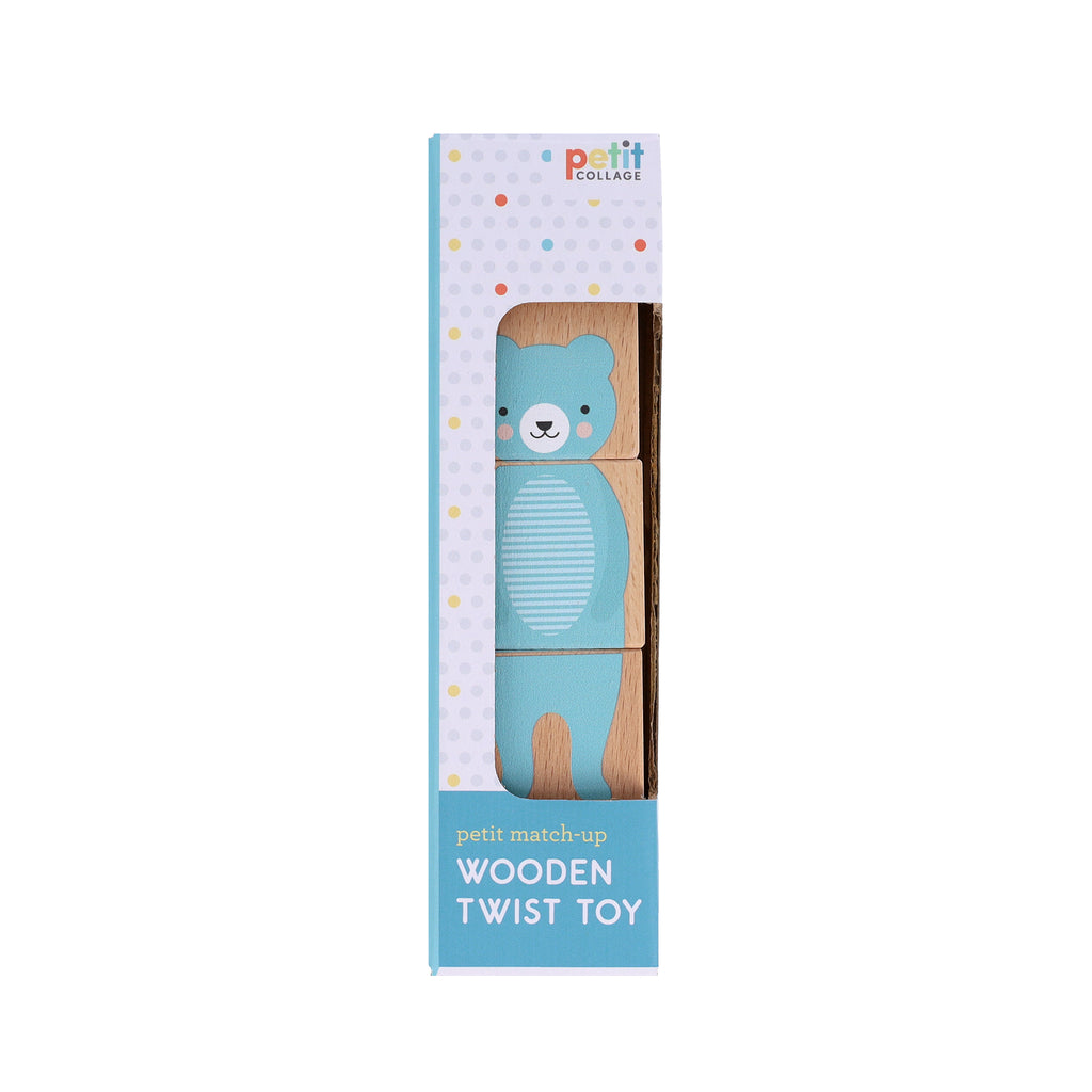 Petit Match-up Wooden Twist Toy (Toys Made of Wood)
