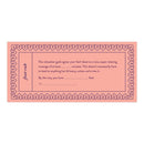 Fill in the Love Love Vouchers, Book of 15 Unique Perforated Coupons