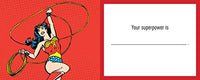 Wonder Woman: You're Amazing!: A Fill-In Book