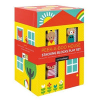 Peek-A-Boo House Stacking Blocks Play Set